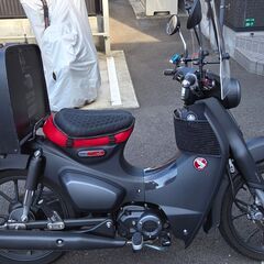 ホンダ　スーパーカブ　C125 JA58 マットアクシスグレーメタリックの画像