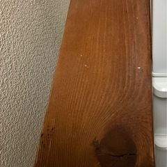 お話し中木製棚2点と衣装ケース1個計3点の画像