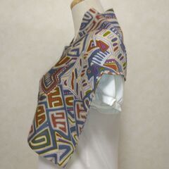 ストール　グレーの画像