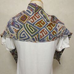 ストール　グレーの画像