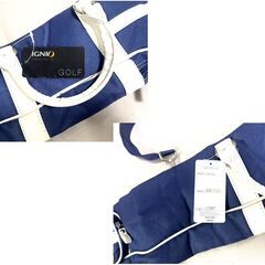 未使用　IGNIO(イグニオ) ゴルフ クラブケース クラブケース ブルー　練習場の画像