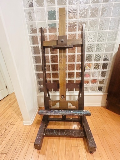 アンティーク大型木製イーゼル