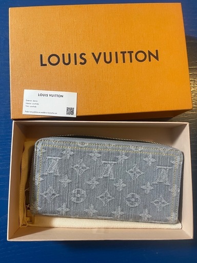 ⭐︎新品未使用⭐︎　ヴィトン　ジッピーウォレット　ウォッシュデニム　限定色