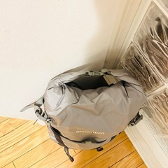 モンベル Kitra Pack 35 シルバー 美品 mont-bellの画像