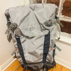モンベル Kitra Pack 35 シルバー 美品 mont-bellの画像