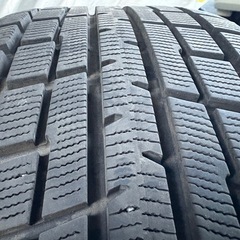 良品.バリ溝.17インチ.ヨコハマ.スタッドレスタイヤ.社外アルミホイール.4本セットの画像