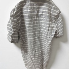 TRUE CRAFT ストライプシャツメンズMサイズの画像