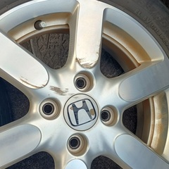 ホンダ R14アルミホイールと夏タイヤ(中古品)の画像