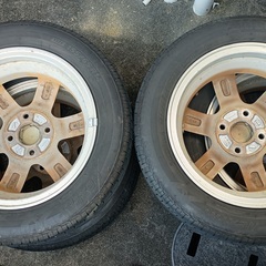 ホンダ R14アルミホイールと夏タイヤ(中古品)の画像
