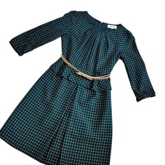 SOUP チェック柄 ワンピースの画像