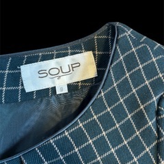 SOUP チェック柄 ワンピースの画像