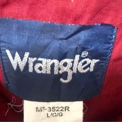 Wrangler ラングラー 長袖シャツメンズ Lコットン100％の画像