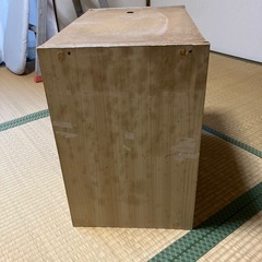 テレビ台として使ってた棚の画像
