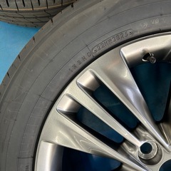 40系アルファード 18インチ純正タイヤ＆ホイールセット 新車外しの画像