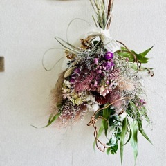 スワッグ　ドライフラワー　素材　　　リース　インテリア　アンティーク　クリスマス　クリスマスリース　クリスマスツリー　の画像