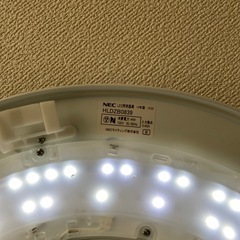 【used】NEC　LEDシーリングライト REO201 動作確認済の画像