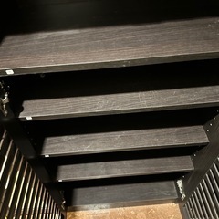 シューズクローゼット 靴箱 下駄箱 飾り棚 ミラー 全身鏡の画像