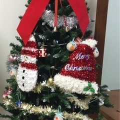 クリスマスツリー180㎝の画像