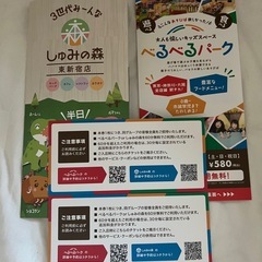 キッズパーク無料チケットの画像