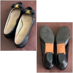 サルバトーレフェラガモ【23.5㎝位】パンプス☆クリーニングお手入れ済6334の画像