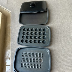 ホットプレート3枚プレート
の画像