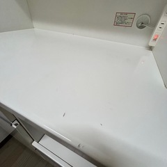 １２月５日〜6日　ホワイト 食器棚 カップボード　キッチンボード レンジボードの画像