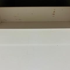 １２月５日〜6日　ホワイト 食器棚 カップボード　キッチンボード レンジボードの画像