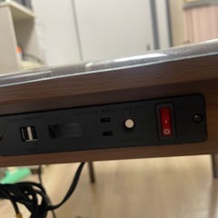 ヤマダセレクト　布団レスダイニングこたつこたつの画像