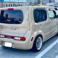 日産 キューブ USDM ガラスルーフの画像