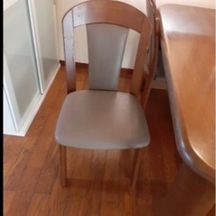 EAST WOOD ダイニングテーブル＆チェア4脚セットの画像