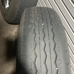 ハイエース　純正オプションタイヤホイールセットの画像