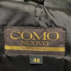 COMO NUOBO レザーロングコートの画像
