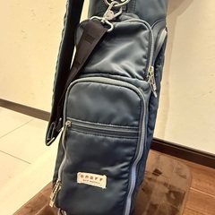 キャディバッグ　ネイビー　７型の画像