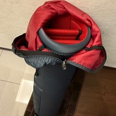 キャディバッグ　ネイビー　７型の画像