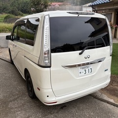 セレナ　ハイブリッド　バリ溝スタッドレス　アメ車バン風　希少送迎車グレード　アンシャンテ　乗って帰れます！バックモニターも完備！の画像