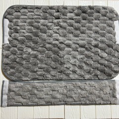 バスマット 速乾 足拭きマット　抗菌防臭 マイクロファイバー 洗える 裏面滑り止め付きの画像