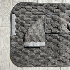 バスマット 速乾 足拭きマット　抗菌防臭 マイクロファイバー 洗える 裏面滑り止め付きの画像