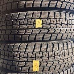 ダンロップスタッドレスタイヤWM02 155/70R13の画像
