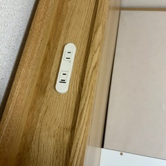 ベッドフレームダブルサイズ(2018年購入ニトリ　カイト3浅型))の画像