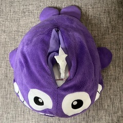 クジラッキー　ティシュケースの画像