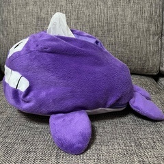 クジラッキー　ティシュケースの画像