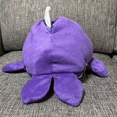 クジラッキー　ティシュケースの画像