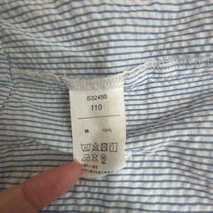 110cm　LB CLUB 綿素材パーカーの画像