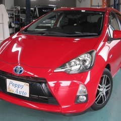 トヨタ　アクア　S ナビ・ETC・ドラレコ・プッシュスタート・ステアリングスイッチ・車検満タン受け渡し‼️の画像