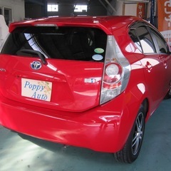 トヨタ　アクア　S ナビ・ETC・ドラレコ・プッシュスタート・ステアリングスイッチ・車検満タン受け渡し‼️の画像