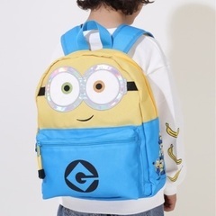 タグ付新品『ミニオンズ』のキャラクター「ボブ」リュックサックの画像