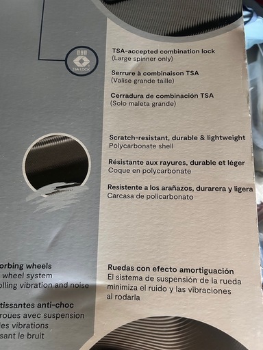 【新品】DELSEYスーツケース101L