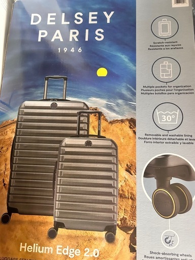 【新品】DELSEYスーツケース101L