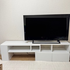 伸縮　テレビボードの画像