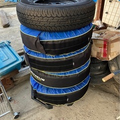 ジムニーシエラ純正ホイール スペアタイヤ付き5 本セットの画像